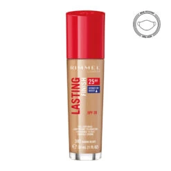 Rimmel London Foundation Lasting Finish 302 Warm Olive -Cosmetica Promotiewinkel 1019171 3