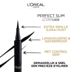 L'Oreal Lu0027Oréal Superliner Perfect Slim Eyeliner Blauw -Cosmetica Promotiewinkel 1029626 4