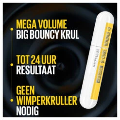 Maybelline Colossal Curl Bounce Mascara Very Black 8 Maybelline Colossal Curl Bounce Mascara Very Black -Cosmetica Promotiewinkel 1035719 3