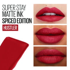Maybelline SuperStay Matte Ink Lipstick 335 Hustler -Cosmetica Promotiewinkel 1037237 4