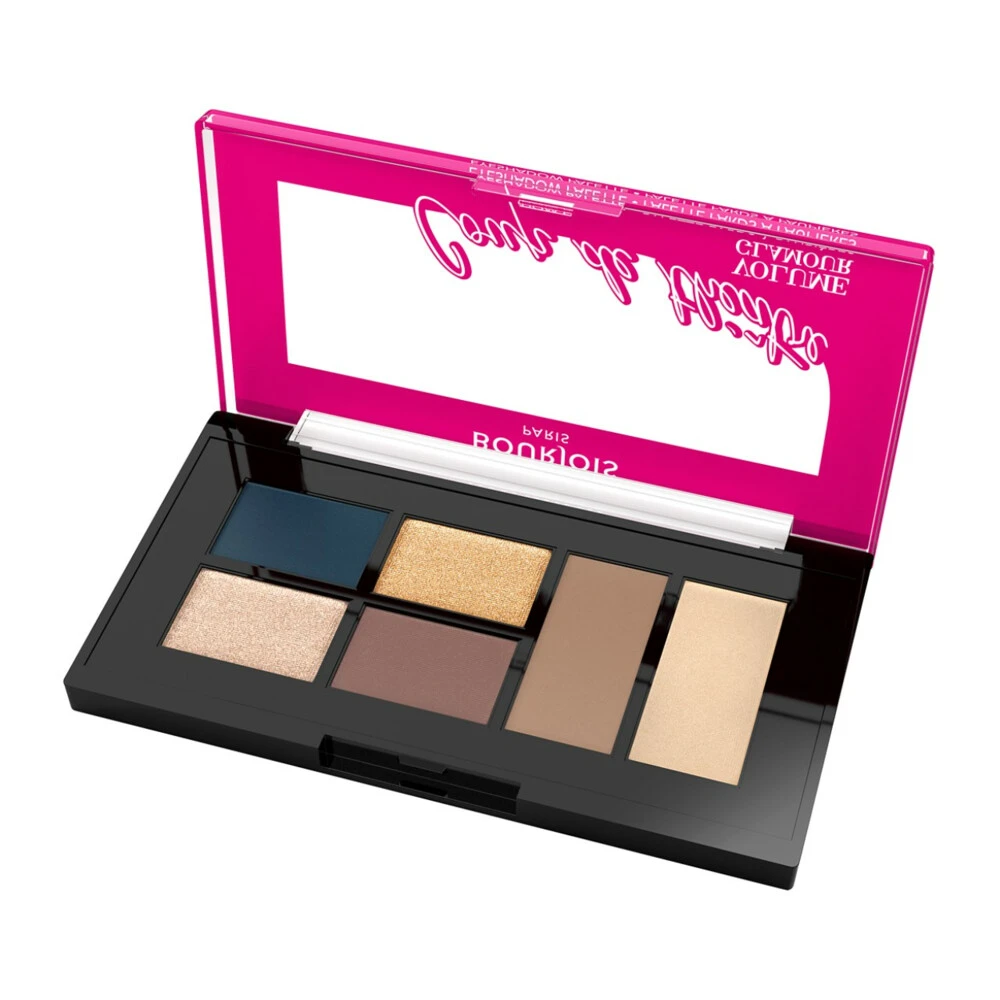 Bourjois Volume Glamour Coup De Coeur Oogschaduw Palette 002 Cheeky Look 4 Bourjois Volume Glamour Coup De Coeur Oogschaduw Palette 002 Cheeky Look - Afbeelding 2