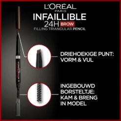 L'Oreal Lu0027Oréal 24H Brow Filling Triangular Pencil 8.0 Light Cool Blond -Cosmetica Promotiewinkel 1071946 3