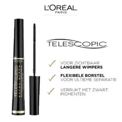 L'Oreal Lu0027Oréal Telescopic Carbon Black Mascara 8 L'Oreal Lu0027Oréal Telescopic Carbon Black Mascara -Cosmetica Promotiewinkel 969157 3